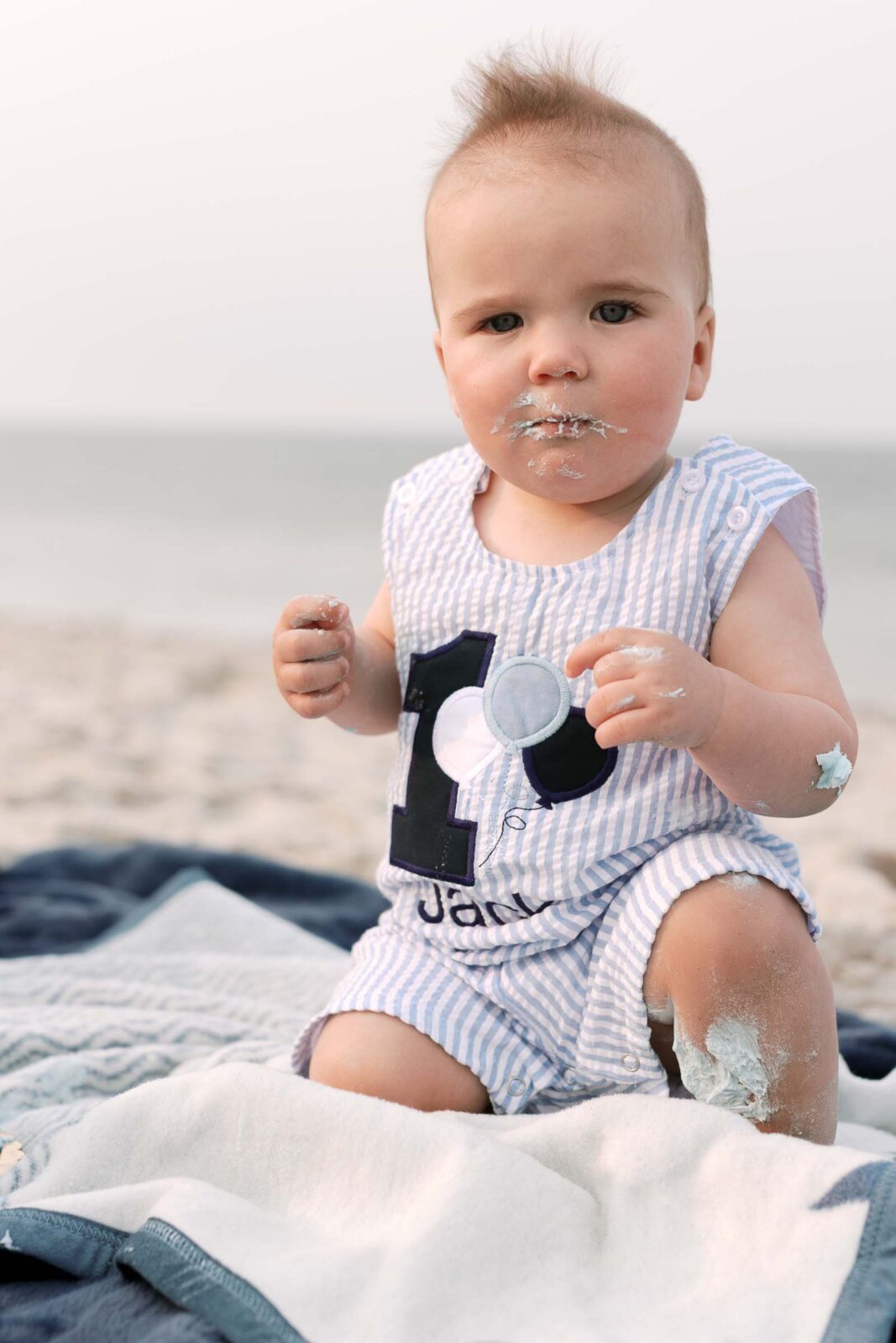 Beach cake smash - Rexhame Beach MA
