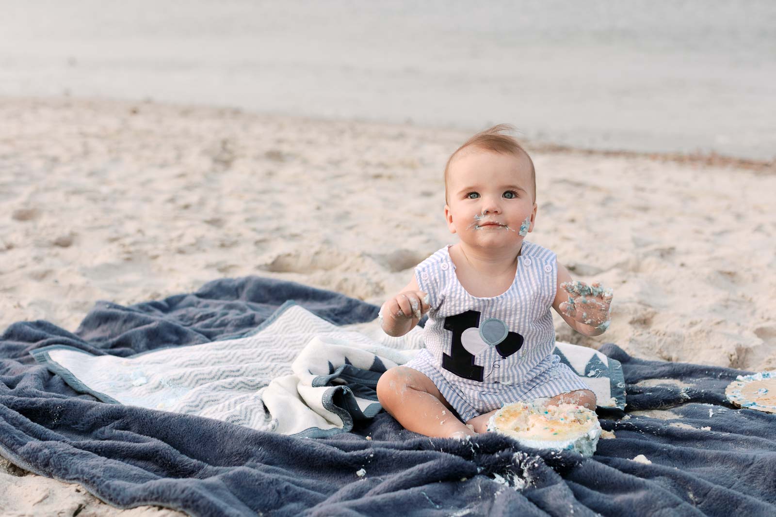 Planning your baby's cake smash on the beach