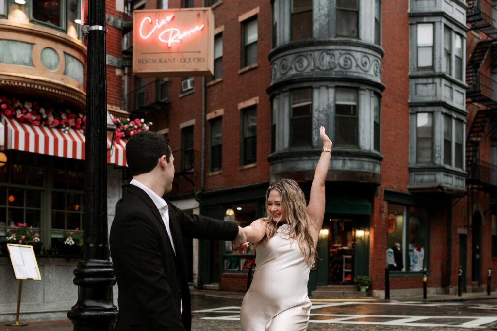 Engagement Photos - Boston Ma, The North End