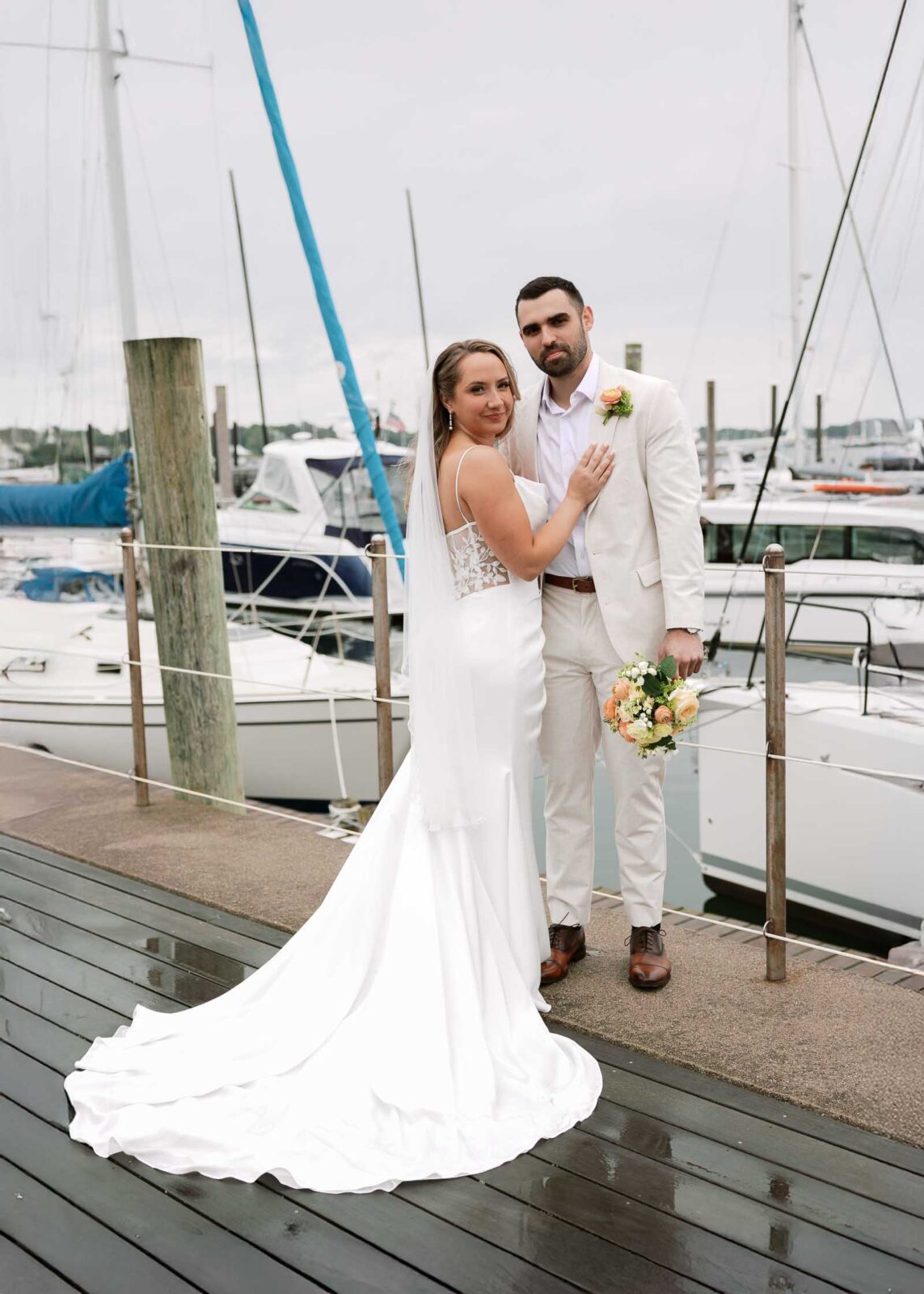 Bride & groom portraits at The Bohlin | Newport RI