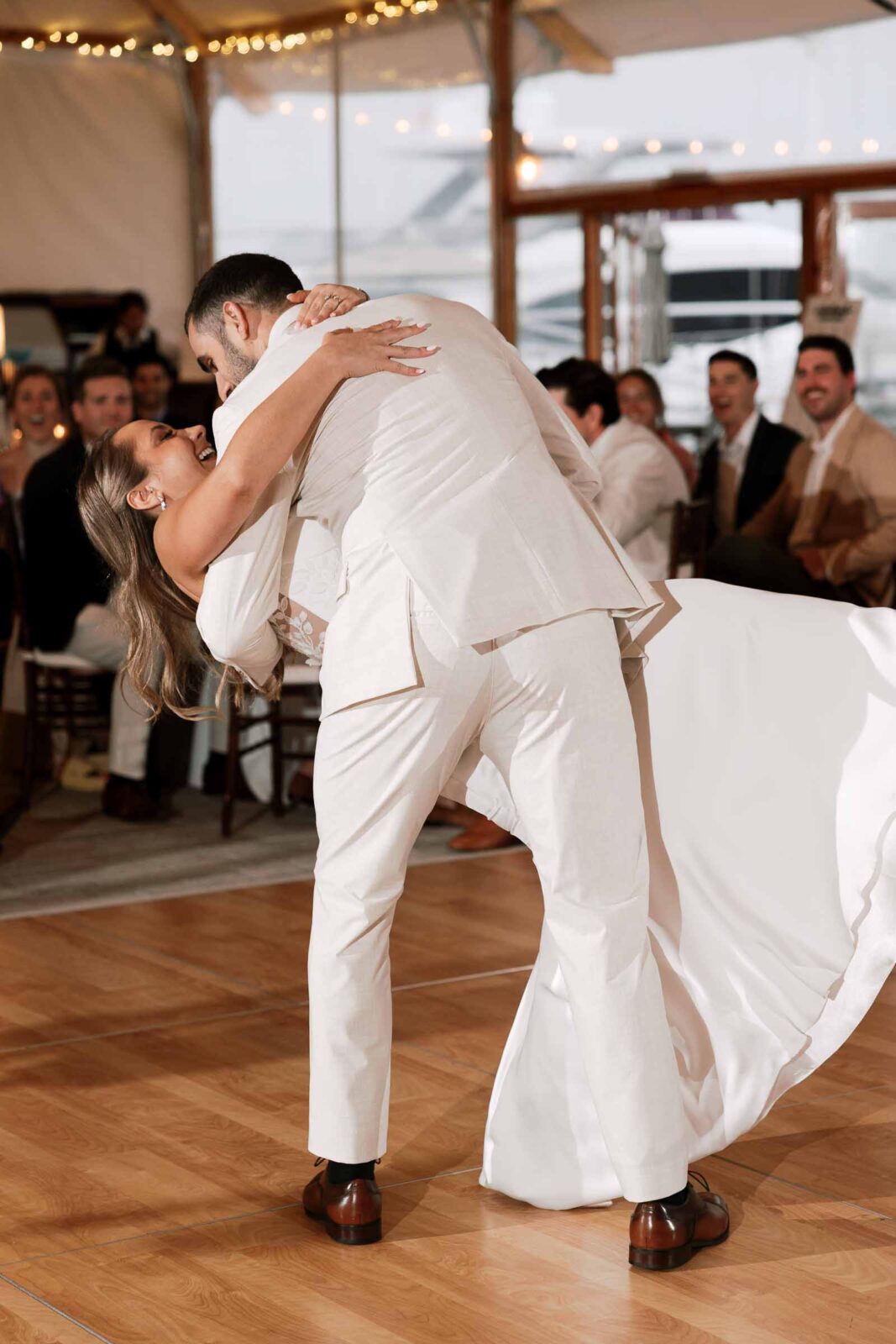Sarah & Zach have their first dance at The Bohlin