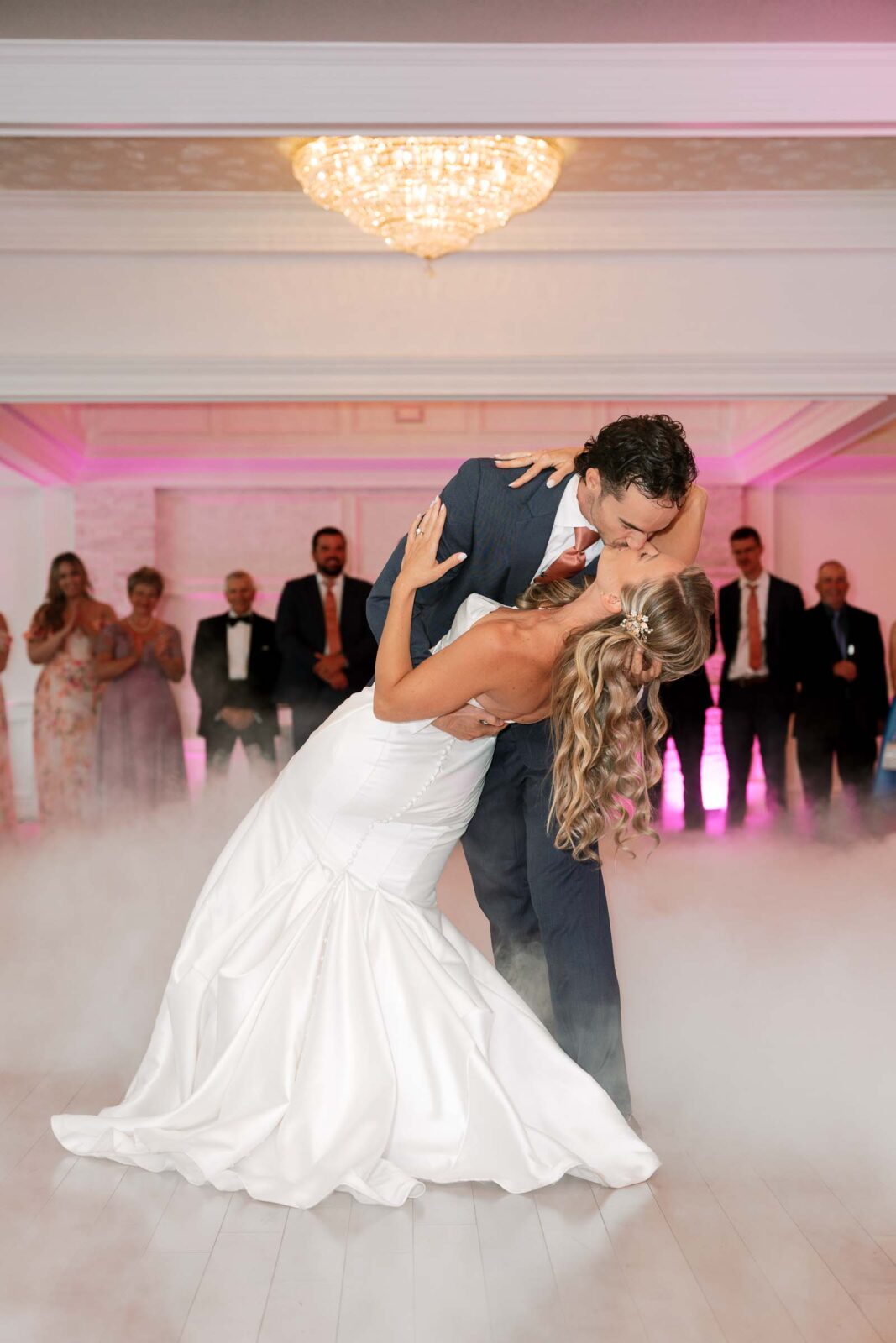Bride & Groom first dance | Grand View Mendon MA Wedding