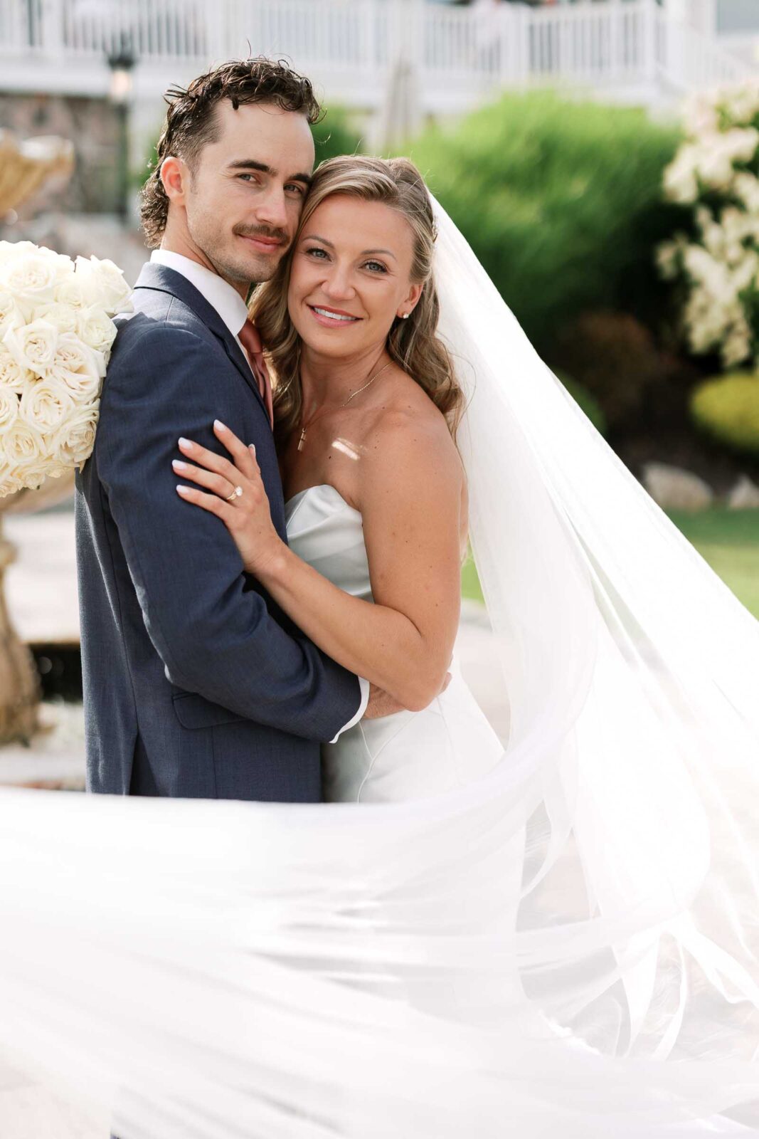 Stunning Bride & Groom photo | Grand View Mendon MA Wedding